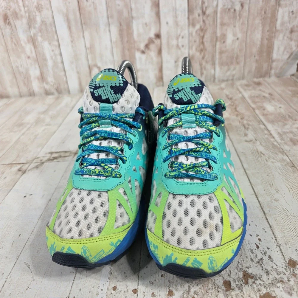 Asics Gel-Noosa Tri 9 Womens Running Shoes Multi Color T458N Size 6
